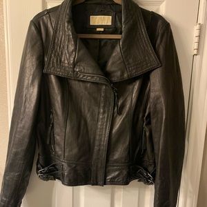 Michael Kors leather jacket